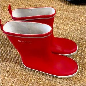 Rain boots - red unisex . Size 38